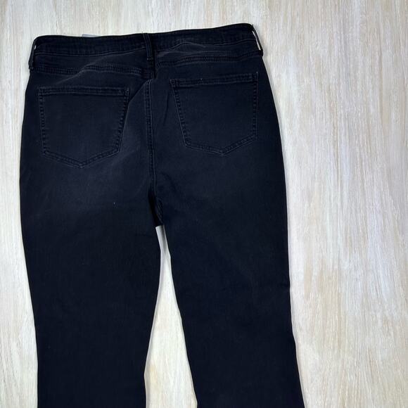 NYDJ Black Slim Bootcut Sure Stretch LiftxTuck Technology High Rise Jeans 12 - Picture 7 of 14